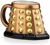 Doctor Who Dalek 3D Mug (Bronze)