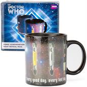 Doctor Who Sonic Screwdriver 12oz Heat Reveal Mug