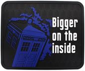 Doctor Who TARDIS Bigger on the Inside 16" x 13.5" Rubber Mat