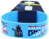 Doctor Who Rubber Wristband Dalek British Invasion