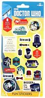 Doctor Who Assorted 22-Piece Sticker Sheet Set
