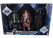 Doctor Who 5.5" Action Figure Set: 4th Doctor, D84, Decayed Master