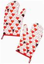 Disney Mickey Mouse Red Heart Series Oven Mitts | 2 Pack