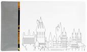 Harry Potter Hogwarts Grey & Gold Ceramic Serving Platter