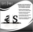 Harry Potter Metal Bookends | House Slytherin Design