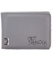 Sherlock Holmes Men's Bi-Fold Wallet: Get Sherlock (Grey)