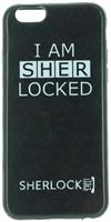 Sherlock iPhone 6 Hard Snap Case: I Am Sher Locked, Black