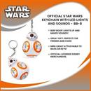 Official Star Wars Keychain with LED Lights and Sounds - BB-8