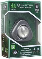Hanayama Level 5 Cast Metal Brain Teaser Puzzle - Dial