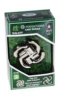 Hanayama Level 3 Cast Metal Brain Teaser Puzzle - Galaxy