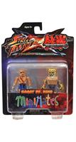 Street Fighter X Tekken Minimates Figure 2 Pack Sagat vs King