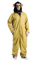 30 Minutes Or Less Working Chimp Costume Adult One Size Fits Most