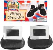 Colonial Christmas Silver Shoe Buckles