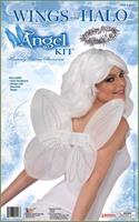 Angel Wings and Halo Costume Accessory Kit White
