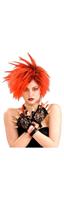 80's Punk Rock - Black Lace Fingerless Costume Gloves