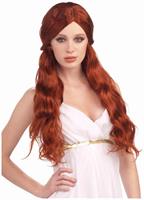 Auburn Venus Adult Costume Wig