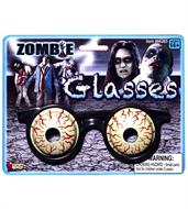 Zombie 3-D Glasses Costume Eyewear Accessory