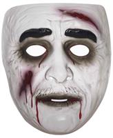 Transparent Male Zombie Costume Mask