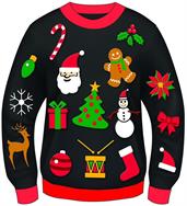Ugly Christmas Icon Adult Sweater