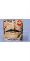 Aristocrat Grey Real Human Hair Adult Costume Moustache