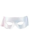 Superhero Costume Accessory Mask - White