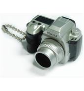 Pentax Capsule Mini Camera Keychain K-7 Limited Silver Camera