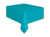Teal Plastic Party Tablecloth, 108 x 54in