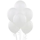 Bright White Latex Balloons, 6pk