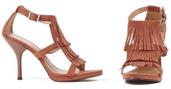 Adult Native American Fringe Sandals
