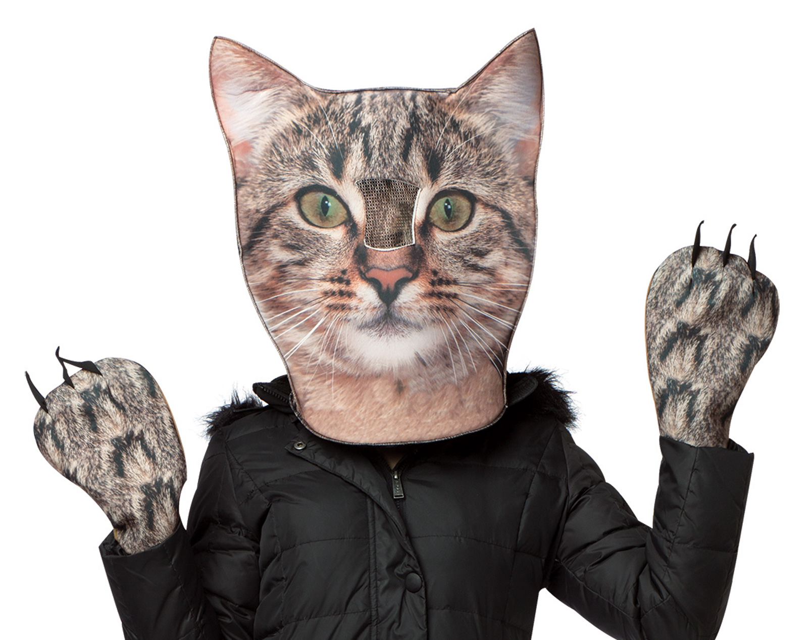  Cat Head  Paws Adult Costume One Size PartyBell com