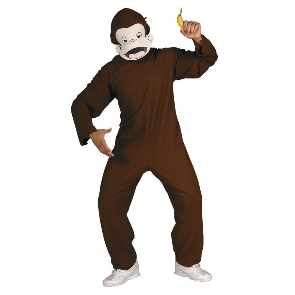 Mens Curious George Halloween Costumes, Mens Halloween Costumes, Curious Ge...