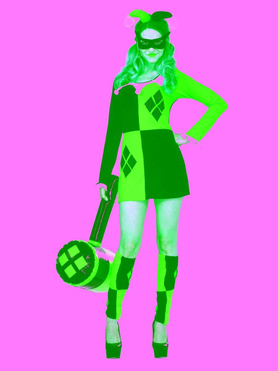 Adult Harley Quinn Dress