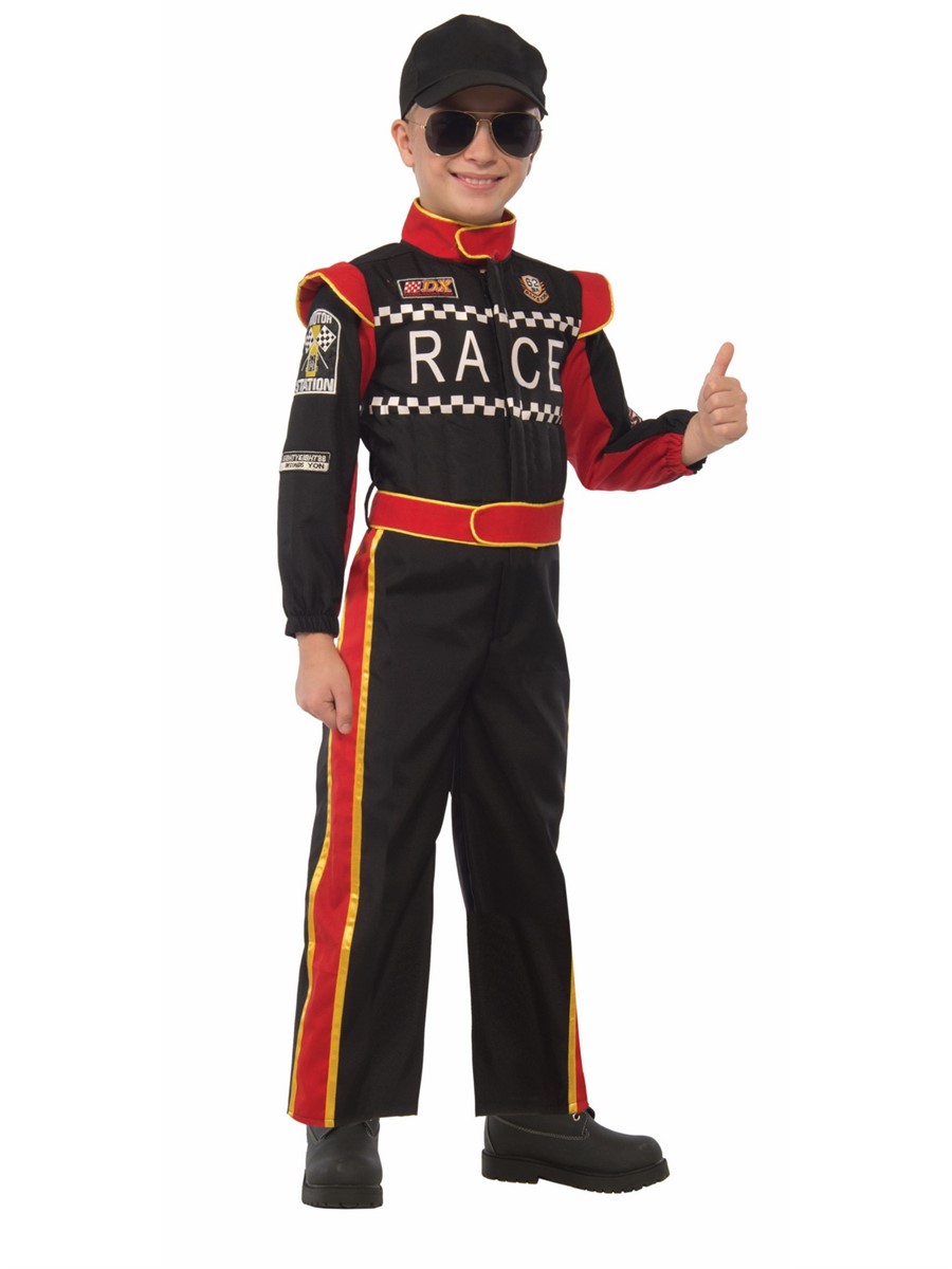 Child Race Car Driver Costume - PartyBell.com