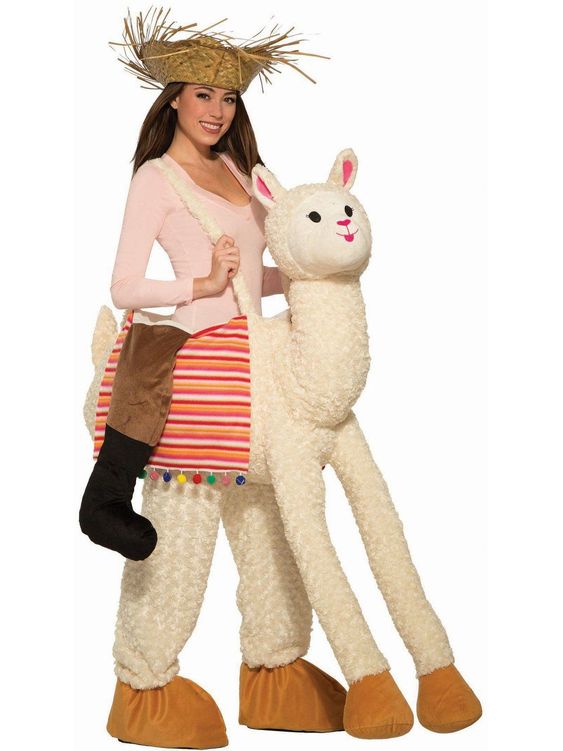 Ride A Llama Costume PartyBell