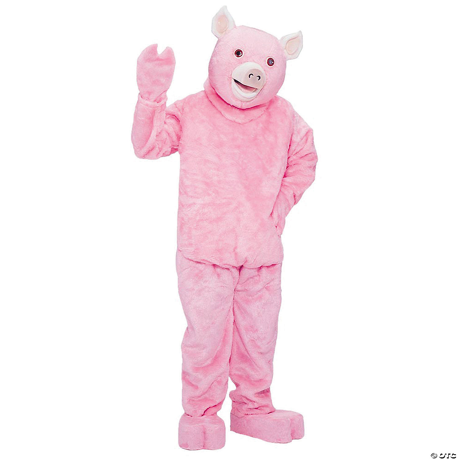 Adult Pig Mascot Costume